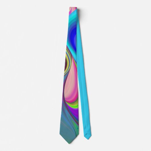 Cravate Summerfeel, Rainbowart 3D Abstrait (Devant)