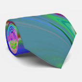 Cravate Summerfeel, Rainbowart 3D Abstrait (Roulé)