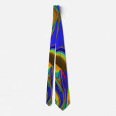 Cravate Summerrainbow, Rainbowart 3D Abstrait (Dos)