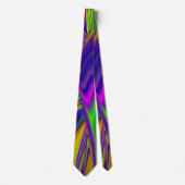 Cravate Summerrainbow, Rainbowart 3D Abstrait (Devant)