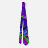 Cravate Summerrainbow, Rainbowart 3D Abstrait (Dos)