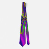 Cravate Summerrainbow, Rainbowart 3D Abstrait (Devant)