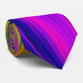 Cravate Summerrainbow, Rainbowart 3D Abstrait (Roulé)