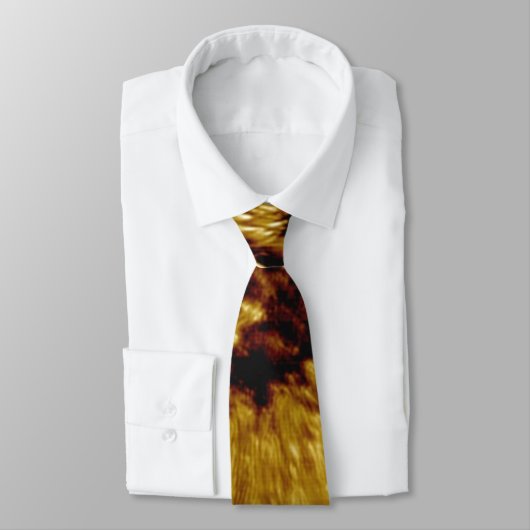 Cravate Sun/tache solaire en or (Attaché)