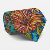 Cravate Sunflowers Neck Tie (Roulé)