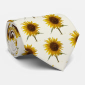 Cravate Sunny Sunflower (Roulé)