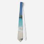 Cravate Sunny Tropical Beach Ocean Paradise (Devant)