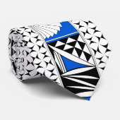 Cravate Sunrise amérindienne du sud-ouest en bleu (Roulé)