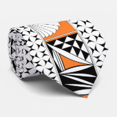 Cravate Sunrise amérindienne du sud-ouest en orange (Roulé)