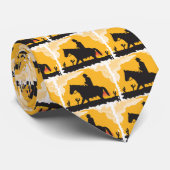 Cravate Sunset Cowboy (Roulé)