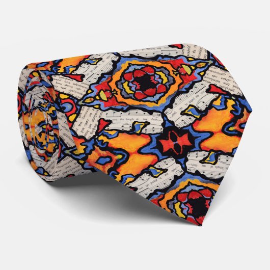 Cravate Sunset du sud-ouest (Roulé)