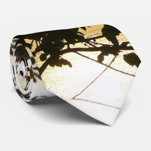 Cravate Sunset Through Trees II Tropical Photography (Roulé)