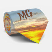 Cravate Sunset Vallarta Sky 2295 (Roulé)