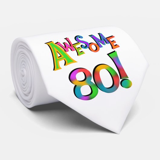 Cravate Super 80 T-shirts et cadeaux d'anniversaire (Roulé)