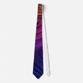 Cravate Super Abstrait  Rainbow Gradient Cool (Devant)