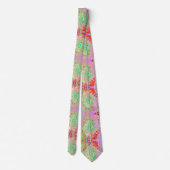 Cravate Super Abstrait Retro Pastel Green Liquid Swirl (Dos)