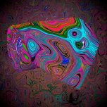 Cravate Super psychédélique Magenta Retro Liquide Swirl<br><div class="desc">Cette peinture à l'huile digitale originale de My Rubio Garden présente une peinture à l'huile Super rétro Abstraite Dark Magenta. Le résultat est un design psychédélique super et abstrait que vous aimerez!</div>