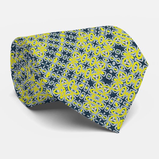 Cravate Super Retro Ninja Boom Satin Foulard (Roulé)