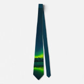Cravate Superbe Aurora verte (Devant)