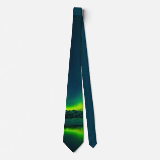 Cravate Superbe Aurora verte (Devant)