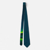 Cravate Superbe Aurora verte (Dos)