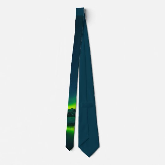 Cravate Superbe Aurora verte (Dos)
