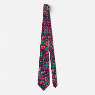 Cravate Superbe Floral