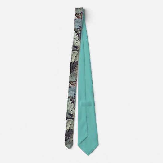 Cravate Superbe William Morris Acanthus Design Leaf (Dos)