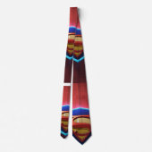 Cravate Superman Logo Tie – Bold Hero Style for Office, Gi (Dos)