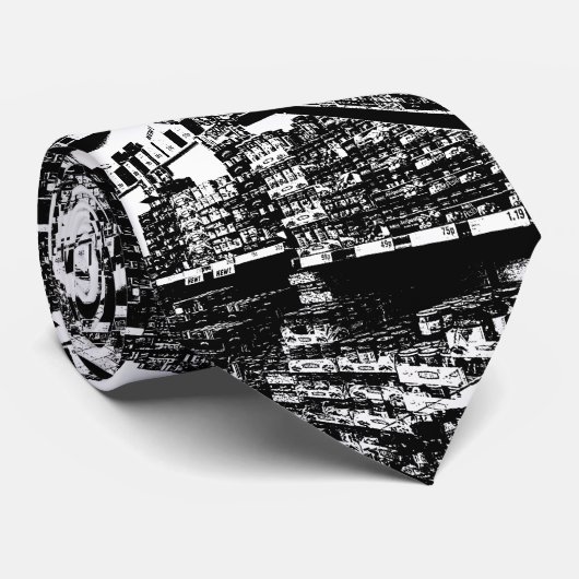 Cravate Supermarché Abstrait (Roulé)