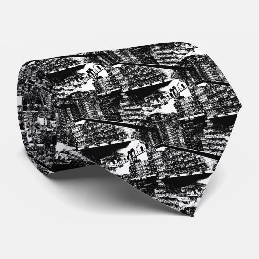 Cravate Supermarché Abstrait II (Roulé)