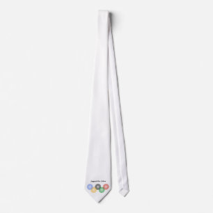 Cravate Support des couleurs -