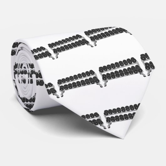 Cravate Support d'haltère (Roulé)