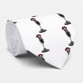 Cravate SUR le microphone de cru d'AIR (Roulé)