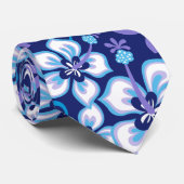 Cravate SURF JUNGLE (COMBO BLEU) (Roulé)