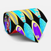 CRAVATE surf  verte bleue (Roulé)