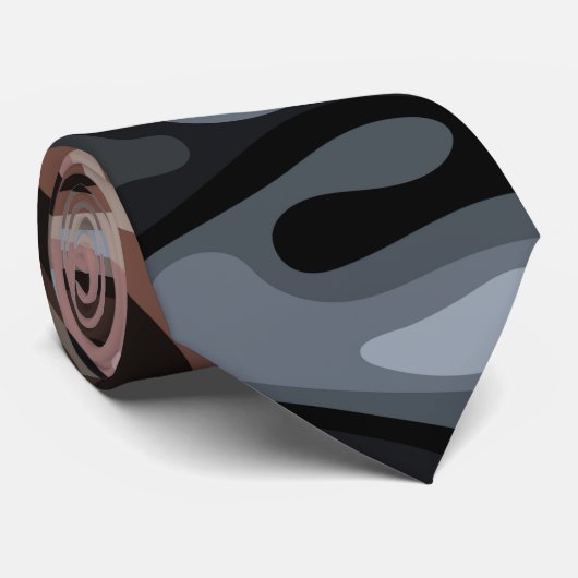 Cravate Surface liquide 9 (Roulé)