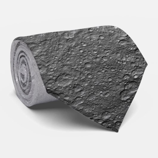 Cravate Surface lunaire dans l'espace extra-atmosphérique (Roulé)