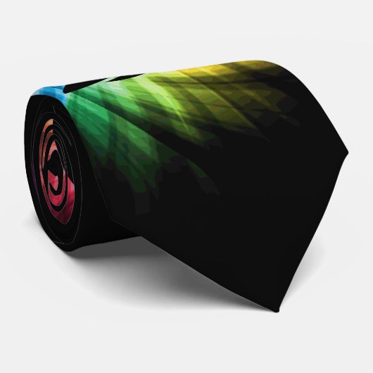 Cravate Surfer coloré (Roulé)