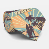 Cravate Surfer Dude Necktie (Roulé)