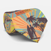 Cravate Surfer Dude Necktie (Roulé)