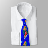 Cravate surfing nun blue tie (Attaché)