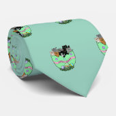 Cravate Surprise de Pâques, avec des oeufs à la mode (Roulé)