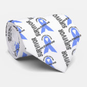 Cravate Survivant 1 de cancer de la prostate (Roulé)