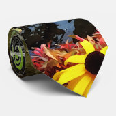 Cravate Susans À Oeil Noir Par Koi Pond (Roulé)