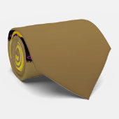 Cravate Susans aux yeux noirs dans une rangée (Roulé)