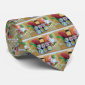 Cravate Sushi Asia Fish Rice Food (Roulé)