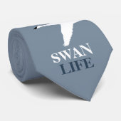 Cravate Swan Life (Roulé)