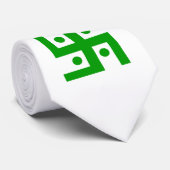Cravate Swastika hindou (de bonne fortune) (Roulé)