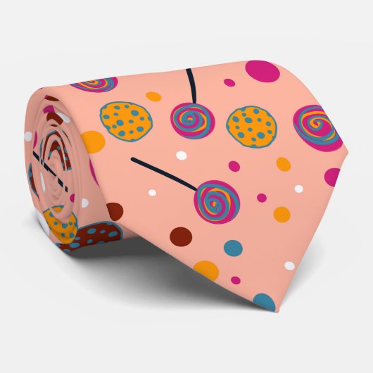 Cravate Sweet Candy Fun (Roulé)